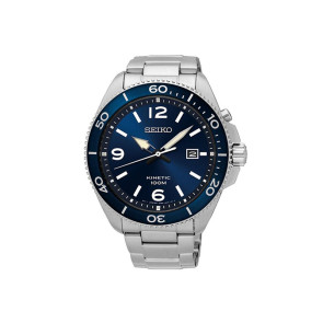 Seiko horlogeband 5M82-0AY0-SKA745P1 / SKA747P1 Staal Zilver 22mm